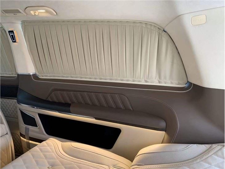 Maybach style curtains