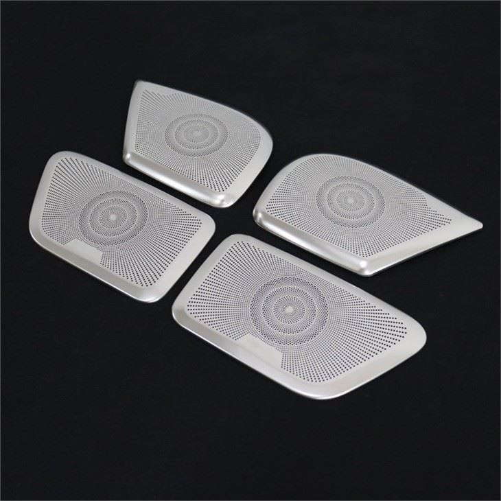 For Mercedes Benz V-class Stainless Steel Car Door Horn Cover Trim